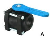 Norwesco® 60527 Polypropylene Ball Valve, Polypropylene Body