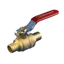 LynCar 8075012 Globe Valve, 1/2 in, PEX x FIP, Brass Body, Buna-N