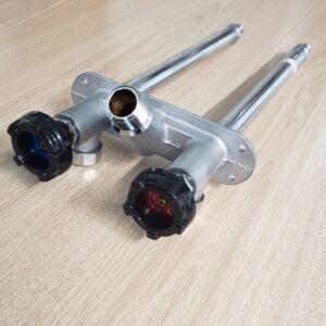 BMI 27932 Dual Wall Hydrant Replacement Cartridge, Hot and Cold Stem Assembly