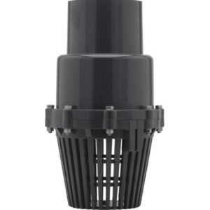 Boshart Industries 17PFVF-400 PVC Foot Valve, 4 in, FPT, PVC Body