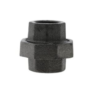 Boshart Industries BL3U-05 Black Malleable Iron Union, 1/2 in, FPT, 300 lb