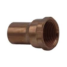 CB Supplies 100638012 Pressure Adapter, 1-1/4 in, FTG x FNPT, Copper