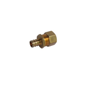 LynCar 1403050 Adapter, 1/2 in, PEX x Compression, Lead-Free Brass