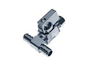 LynCar 1555040LF 3-way Quarter Turn Valve, 1/2 x 1/4 in