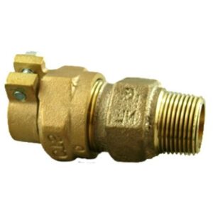 CAMBRIDGE BRASS™ 117NL-B4M4 Adapter, 1 in, Campak x MIP Compression, Brass, Lead-Free