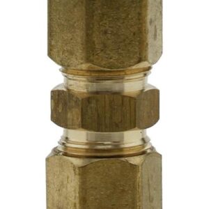 Boshart Industries BC-62-10 Brass Coupling, 5/8 in, Compression