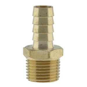Boshart Industries BH-125-0808 BH Series Coupling, 1/2 in, Barb x MNPT, Brass