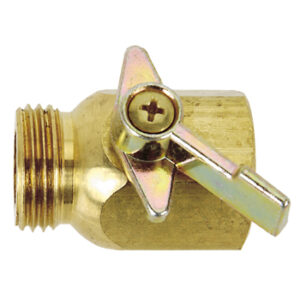 Green Line V10-1707 Garden Hose Valve, Male Garden Hose Thread, Brass
