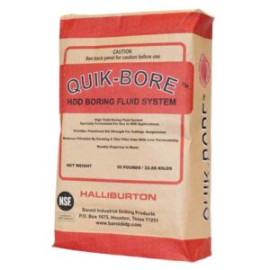 Baroid of Canada 102273193 QUIK-BORE™ High Yield Boring Fluid System, Powdered Bentonite, 50lb Bag