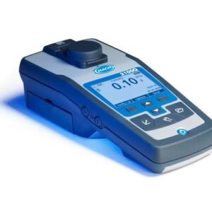 Hach® 2100Q01 Turbidimeter, 0 to 1000 NTU Turbidity, Graphic LCD/LED Back Light Display, Battery