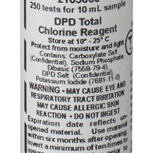 Hach® 2105660 Swiftest™ Dispenser Refill Vial, 10 mL Bottle, 0.02 to 4.50 mg/L Viscosity