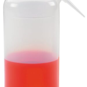 Hach® 62011 Wash Bottle, 500 mL Capacity, Wide Mouth, LDPE Body