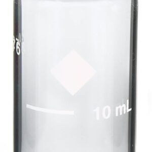 Hach® 2427606 Sample Cell Round Glass, 10 mL Capacity, 1 in Dia, Glass Body, Pack of 6