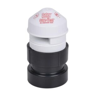 Oatey® 39018 Air Admittance Valve, 2 in, NPT, ABS Body, White
