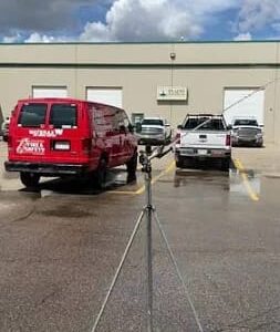 Flash Wildfire Services 0997 Tripod Sprinkler Stand, C/W 1 in Impact Sprinkler