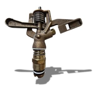 Flash Wildfire Services BUCKFC.50 Impact Sprinkler, 1/2 in, MIP, Full-Circle, Brass