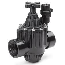 Rain Bird® 200PGA PGA Series Irrigation Valve, NPT Connection, 15 to 150 psi, Plastic, Black
