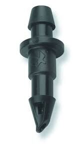 Rain Bird® X42021 Barb Drip Coupling, Plastic, Black
