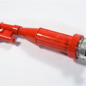 Mercedes Textiles 70FL15ZBRQC Straight-Stream Nozzle Barrel, 1-1/2 in, Plastic, Red