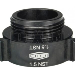 Dixon® N37-20S20T Style Hydrant Adapter Rocker Lug, 2 in, FNPSH x MNPT Connection, Aluminum, Hardcoat Anodized