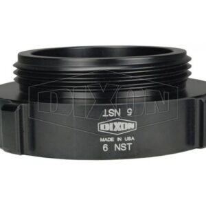 Dixon® N37-30T25F Style Hydrant Adapter Rocker Lug, 3 x 2-1/2 in, FNPT x MNST Connection, Aluminum, Hardcoat Anodized