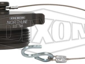 Dixon® PLUG250W-C Aluminum Plug, 2-1/2 in, Hardcoat Aluminum