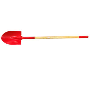 National Fire Equipment Ltd 6259350 Fire Shovel, 7-1/2 in L x 10 in W, 45 in L Handle, Red