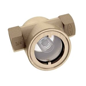 Axiom ASFI-075 Sight Flow Indicator, 3/4 in Connection FNPT Connection, 120 psi Working