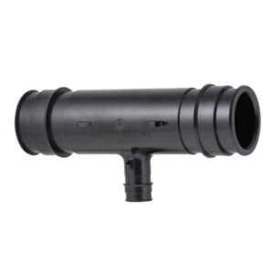 Uponor Q4752275 ProPEX® Reducing Tee, 2 x 3/4 in, F1960 Cold-Expansion PEX, Engineered Polymer