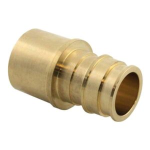 Uponor LF4512020 ProPEX® Sweat Adapter, 2 in, F1960 Cold-Expansion PEX x FSWT, Lead-Free Brass