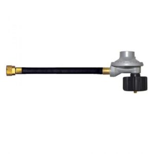 GasFlo I5LTC60GRQC Propane Gas Grill Regulator Assembly, 3/8 in, Female Swivel SAE Flare x QCC, 60 in L, Thermoplastic