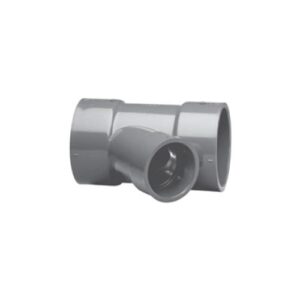 Lasco® 875-532 Reducing Wye, 6 x 4 in, Slip, SCH 80/XH, PVC, Gray