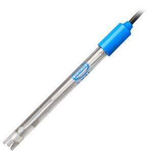 Hach® LZW5010T.97.002 sensION+ 5010T Laboratory Combination Ph Electrode, 12 mm Dia 130 mm L, 0 to 14 pH Measuring, 0 to 80 deg C
