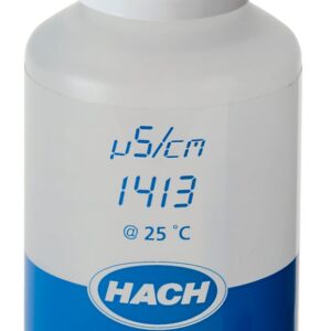 Hach® LZW9711.99 Conductivity Standard Solution 1413 µS/cm KCl, 100 mL, 7 pH