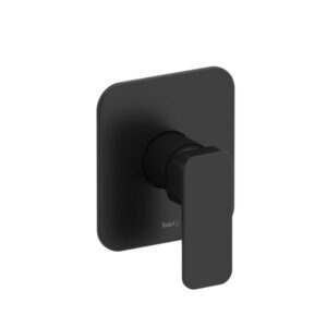 Riobel® TEQ51BK Equinox Valve Trim Only, 5.8 gpm Valve, Black