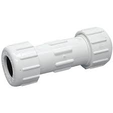 CB Supplies PC10-6 PVC Compression Coupling, 6 in IPS, PVC