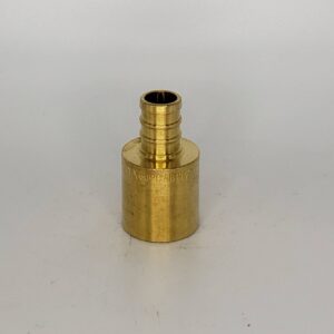 CB Supplies 784037034 Adapter, 1/2 x 3/4 in, PEX x Male Sweat, Brass, Lead-Free