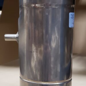 FlexMaster® 2NVHD4 Horizontal Drain Pipe, Stainless Steel, 4 in Dia