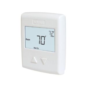 Tekmar® 518 Programmable Thermostat, 1 Stage, White