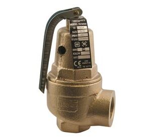 Apollo™ 1060505 Safety Relief Valve with Standard Outlet, 1 in, 30 psig, Bronze