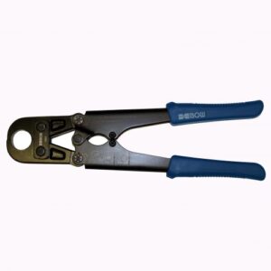 CB Supplies 950409076 Copper Ring Crimper, Combo 1/2 & 3/4 in, Long-Handled