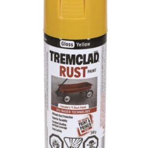 Approved Vendor 27097 Oil-Based Rust Paint, 340 g, Aerosol, Yellow