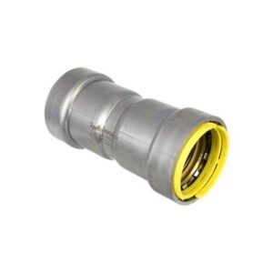 Apollo™ PWR7481342 400G PowerPress Gas Coupling With Stop, 2 in, Press, Carbon Steel, HNBR, Grey