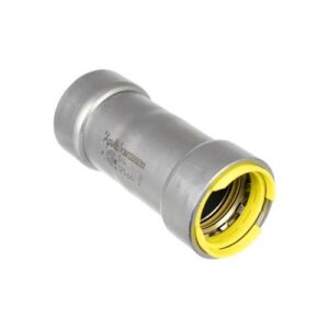 Apollo™ PWR7481364 401G PowerPress Gas Coupling Without Stop, 3/4 in, Press, Carbon Steel, HNBR, Grey