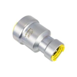 Apollo™ PWR7483223 PowerPress Reducing Gas Coupling , 2 x 1-1/4 in, Press, HNBR, Carbon Steel, Grey