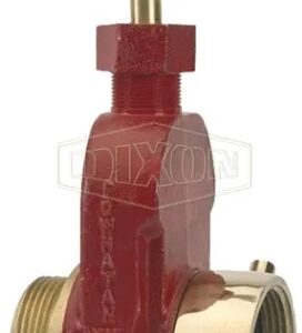 HGV250W Dixon® Single Hydrant Gate Valve with Speed Handle, 2-1/2 in WCT, 175 psi, Cast Brass