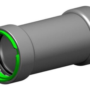 Apollo™ PWR7480110 401 PowerPress Coupling, 2 x 2 in, Press, Carbon Steel/Rubber, Gray/Green