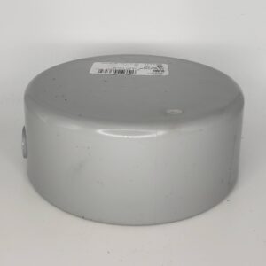 Westlake Pipe & Fittings DL116-060 Low-Rise End Cap, 6 in, Hub, PVC