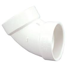 Westlake Pipe & Fittings DH319-030 High-Rise 60 deg Elbow, 3 in, Hub x Hub, PVC
