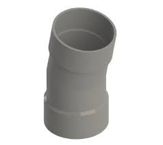 Westlake Pipe & Fittings DH1936 High-Rise 11-1/4 deg Elbow, 6 in, Hub x Hub, PVC
